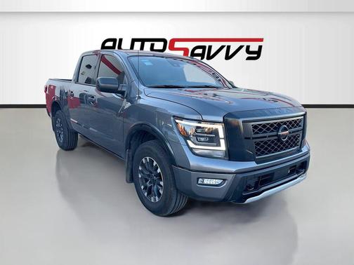Gun Metallic 2021 Nissan Titan PRO-4X