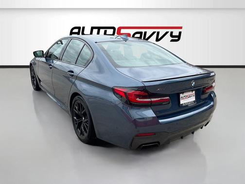 Arctic Race Blue Metallic 2023 BMW M550 i Xdrive