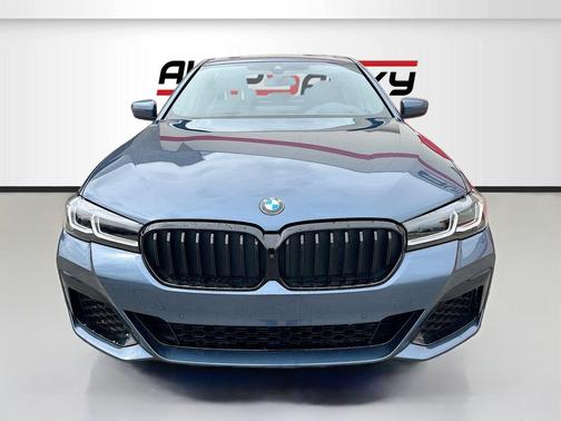 Arctic Race Blue Metallic 2023 BMW M550 i Xdrive