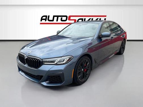 Arctic Race Blue Metallic 2023 BMW M550 i Xdrive