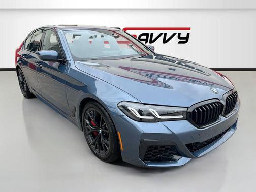 Arctic Race Blue Metallic 2023 BMW M550 i Xdrive