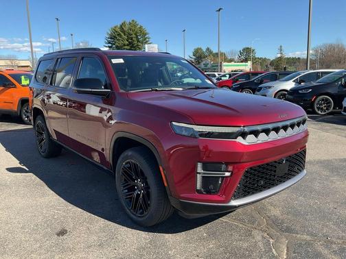Velvet Red Pearlcoat 2026 Jeep Grand Wagoneer Limited Reserve 4x4