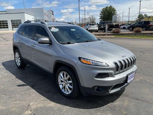 Billet Silver Metallic Clearcoat 2016 Jeep Cherokee Limited