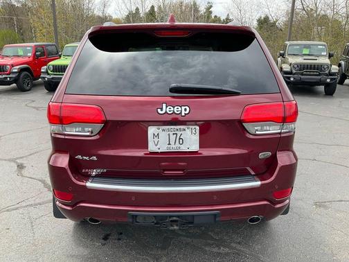 Velvet Red Pearlcoat 2021 Jeep Grand Cherokee Overland