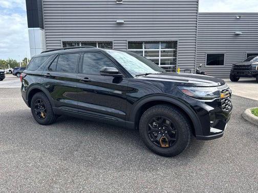 Agate Black Metallic 2026 Ford Explorer Tremor