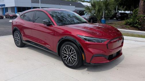 Rapid Red Metallic Tinted Clearcoat 2024 Ford Mustang Mach-E Premium