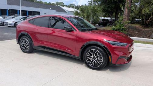 Rapid Red Metallic Tinted Clearcoat 2024 Ford Mustang Mach-E Premium
