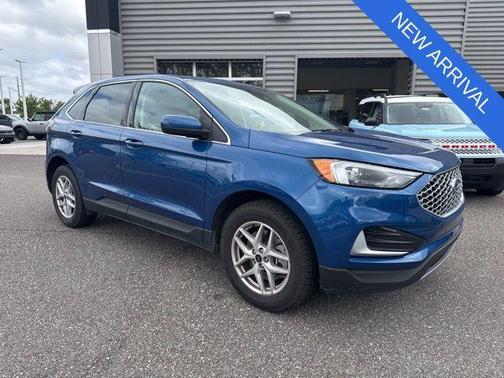 Stone Blue Metallic 2024 Ford Edge SEL