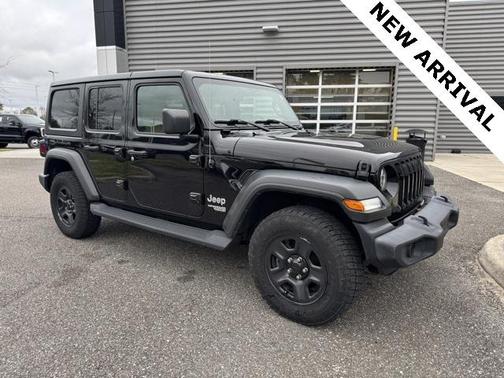 Black Clearcoat 2021 Jeep Wrangler Unlimited Sport