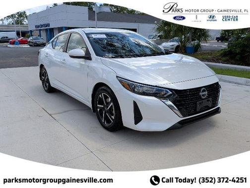 White 2024 Nissan Sentra SV