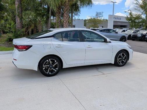 White 2024 Nissan Sentra SV