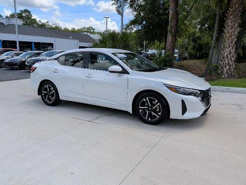 White 2024 Nissan Sentra SV