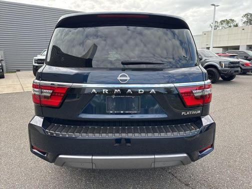 Hermosa Blue Pearl 2021 Nissan Armada Platinum 4WD