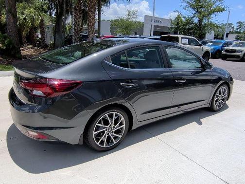 Portofino Gray 2020 Hyundai ELANTRA Limited