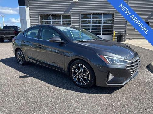 Portofino Gray 2020 Hyundai ELANTRA Limited
