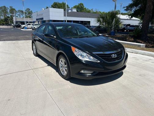 Midnight Black Mica 2013 Hyundai SONATA GLS