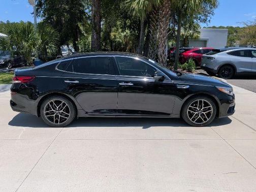 Ebony Black 2019 Kia Optima SX Turbo