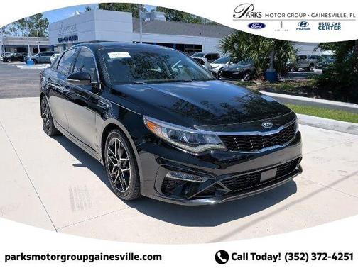Ebony Black 2019 Kia Optima SX Turbo