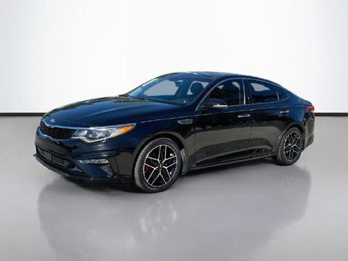 Ebony Black 2019 Kia Optima SX Turbo