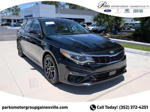 Ebony Black 2019 Kia Optima SX Turbo