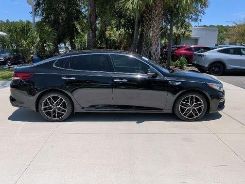 Ebony Black 2019 Kia Optima SX Turbo