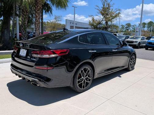 Ebony Black 2019 Kia Optima SX Turbo