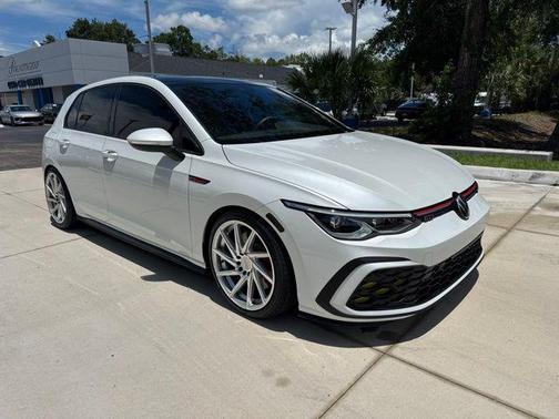 Oryx White Pearl 2022 Volkswagen Golf GTI 1.4T TSI