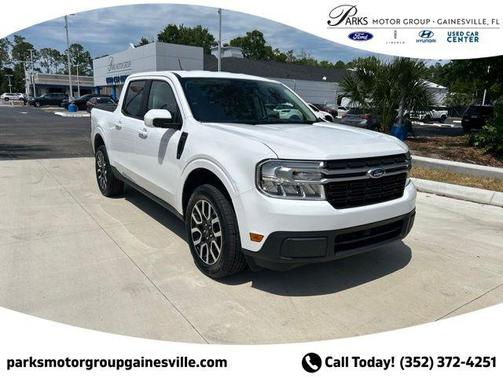Oxford White 2022 Ford Maverick Lariat