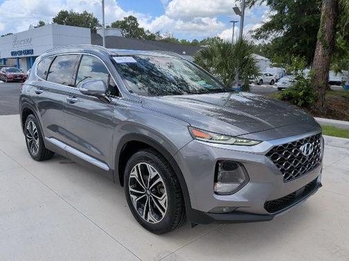 Machine Gray 2019 Hyundai SANTA FE Ultimate 2.0T