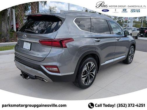 Machine Gray 2019 Hyundai SANTA FE Ultimate 2.0T