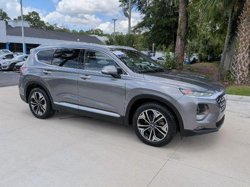 Machine Gray 2019 Hyundai SANTA FE Ultimate 2.0T