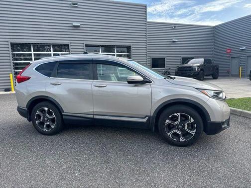 White Diamond Pearl 2018 Honda CR-V Touring