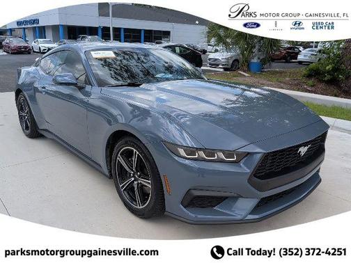 Vapor Blue Metallic 2024 Ford Mustang EcoBoost
