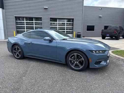 Vapor Blue Metallic 2024 Ford Mustang EcoBoost