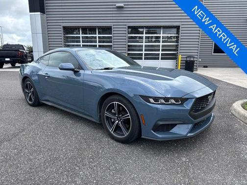 Vapor Blue Metallic 2024 Ford Mustang EcoBoost