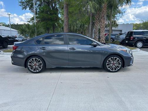 Gravity Gray 2021 Kia Forte GT