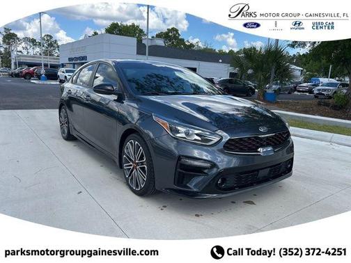 Gravity Gray 2021 Kia Forte GT