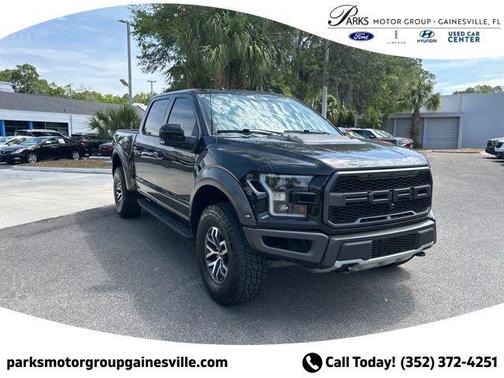 Shadow Black 2017 Ford F-150 Raptor