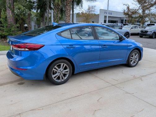 Electric Blue Metallic 2018 Hyundai ELANTRA SEL