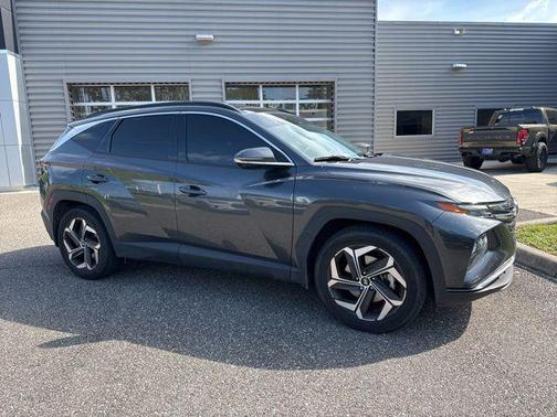 Portofino Gray 2022 Hyundai TUCSON Limited