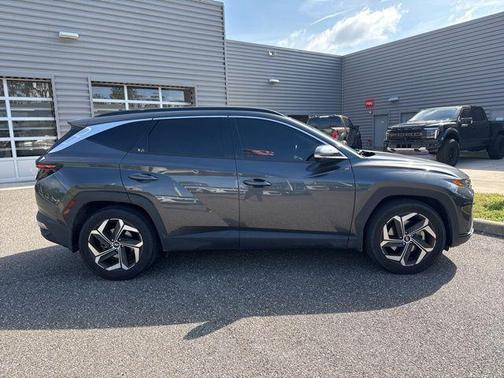 Portofino Gray 2022 Hyundai TUCSON Limited