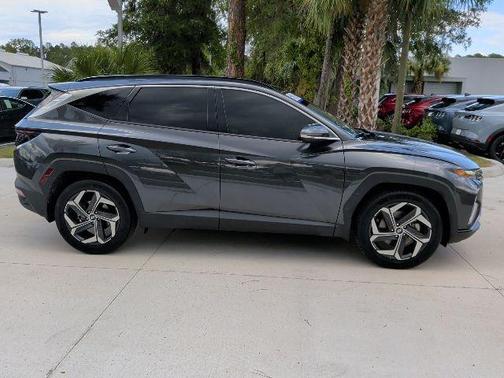 Portofino Gray 2022 Hyundai TUCSON Limited