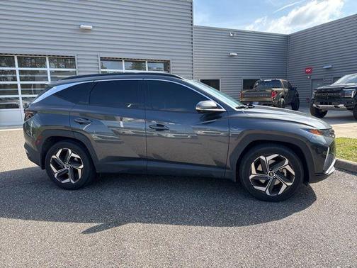 Portofino Gray 2022 Hyundai TUCSON Limited