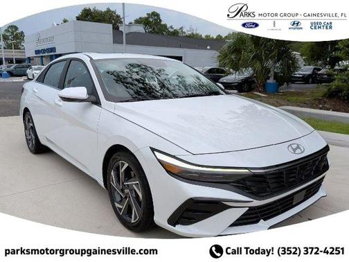 Serenity White 2025 Hyundai ELANTRA SEL