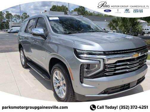Sterling Gray Metallic 2025 Chevrolet Tahoe Premier