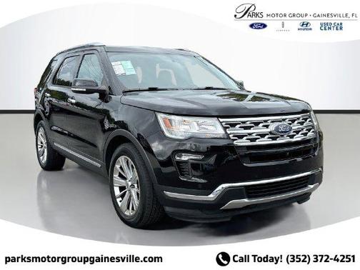 Black Metallic 2019 Ford Explorer Limited