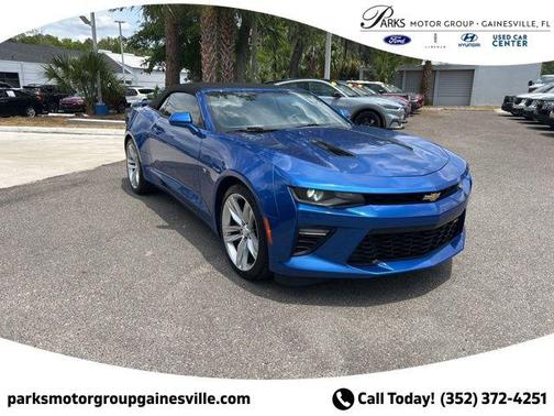 Hyper Blue Metallic 2016 Chevrolet Camaro 2SS
