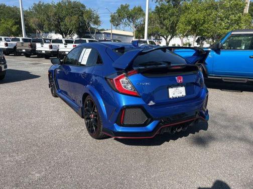 Aegean Blue Metallic 2019 Honda Civic Type R Touring