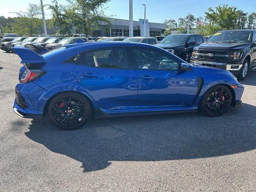 Aegean Blue Metallic 2019 Honda Civic Type R Touring