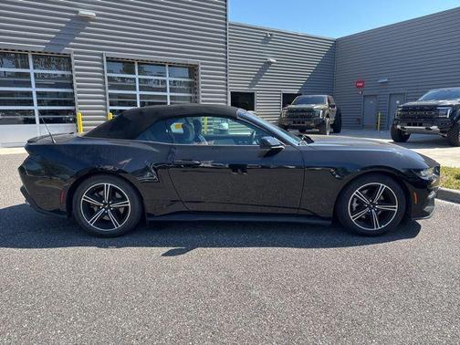 Shadow Black 2024 Ford Mustang EcoBoost Premium